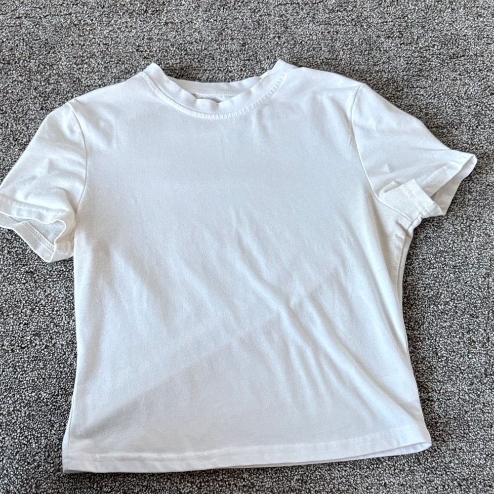 Classic White Crewneck T-Shirt